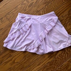 Women's Lilac Ruffle Skort Genevieve XS